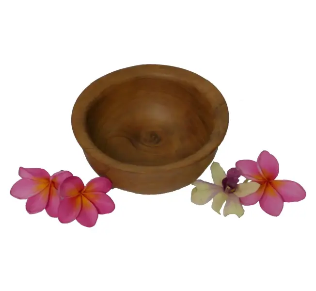 Product image 2 of the product “Wooden bowl, made of teak wood, 14,5 cm dia. ”